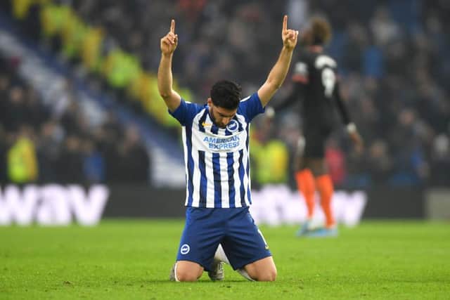 Alireza Jahanbakhsh has made just three starts in the Premier League for Brighton this season