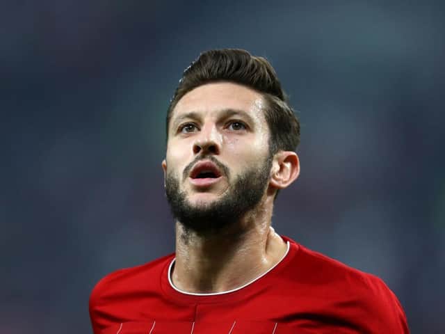 Adam Lallana is expected to join Brighton on Monday