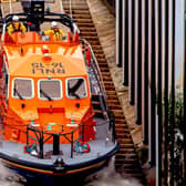 The lifeboat was launched earlier this morning. Picture from Shoreham RNLI Lifeboat Station SUS-200725-124416001