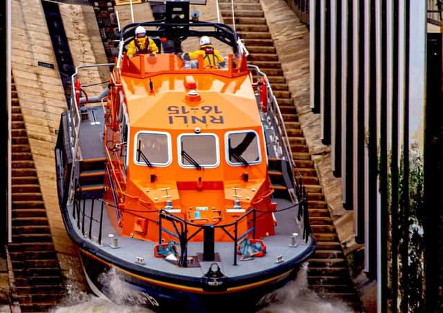 The lifeboat was launched earlier this morning. Picture from Shoreham RNLI Lifeboat Station SUS-200725-124416001