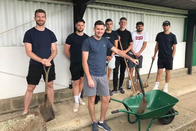 The Rocks players get the Nye Camp ready for a new campaign