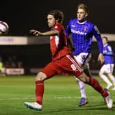 Sergio Torres in Crawley Town action in 2014 / Picture: Getty