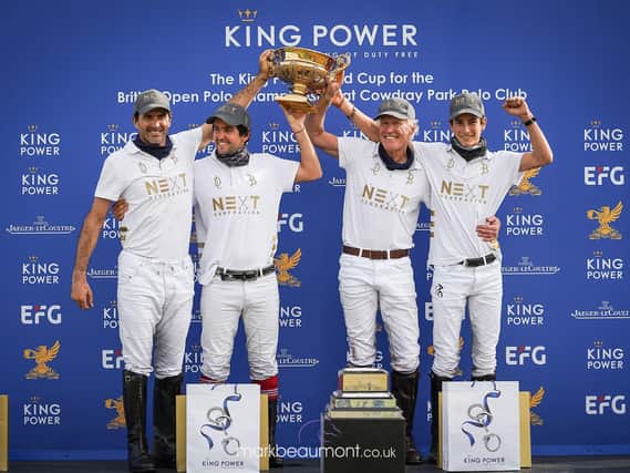 Next Generation lift the King Power Gold Cup / Picture: Mark Beaumont