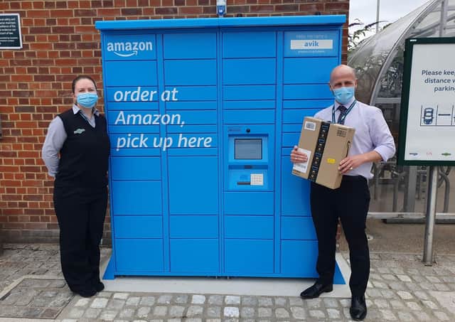 Hassocks is one of many locations to receive Amazon Hub Lockers to make online shopping easier for rail users
