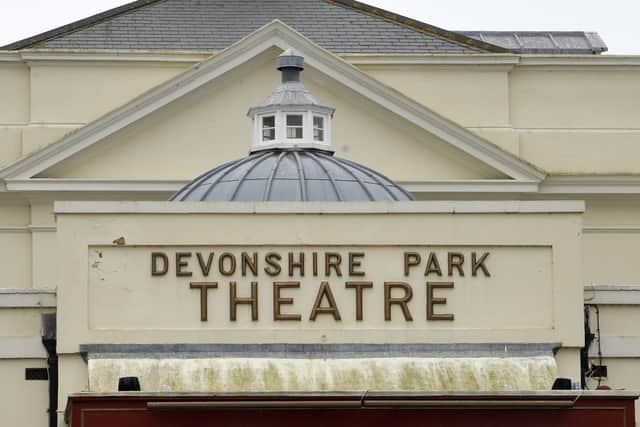 Devonshire Park Theatre in Eastbourne (Photo by Jon Rigby) SUS-200319-110742008