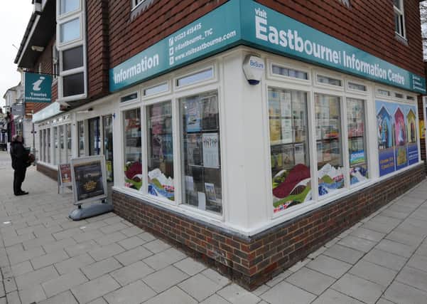 Eastbourne Tourist Information Centre (Photo by Jon Rigby) SUS-201203-093239008
