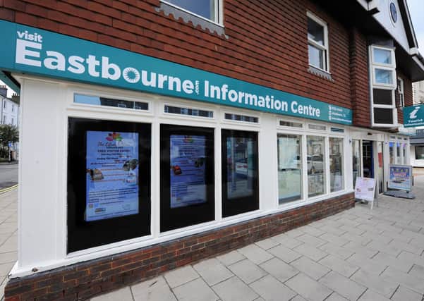 Eastbourne Tourist Information Centre (Photo by Jon Rigby) SUS-201203-093228008