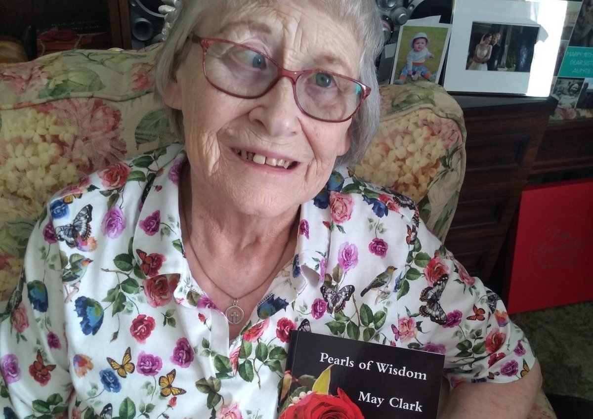 Hastings author publishes book at age of 90 offering comfort to ...