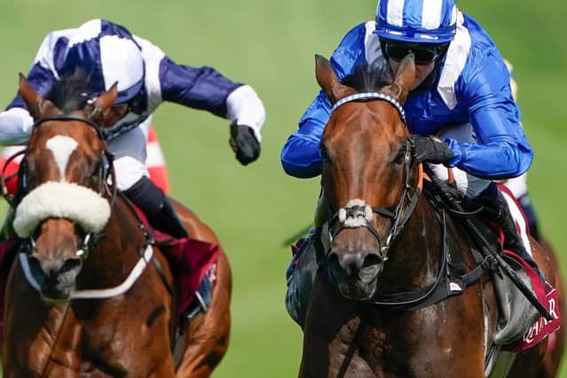 Battaash on his way to history - a fourth straight King George Stakes victory / Picture: Alan Crowhurst, Getty