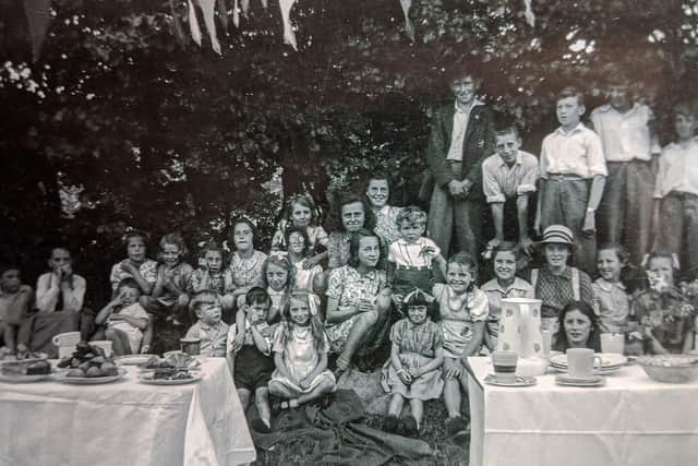 VE Day celebrations in Rectory Gardens