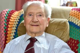 Arthur Howell at 100. Picture: Peter Cripps