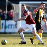 Sean Ray of Hastings in action against Harrogate in the FA Cup in 2012 / Picture: Getty