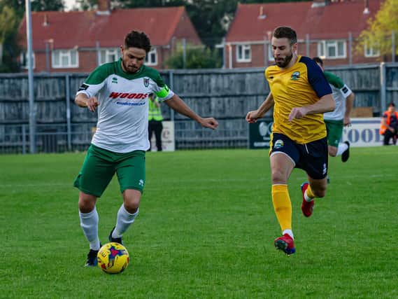 Bognor in action at Gosport last August - and they will return for a pre-season game soon / Picture: Tommy McMillan