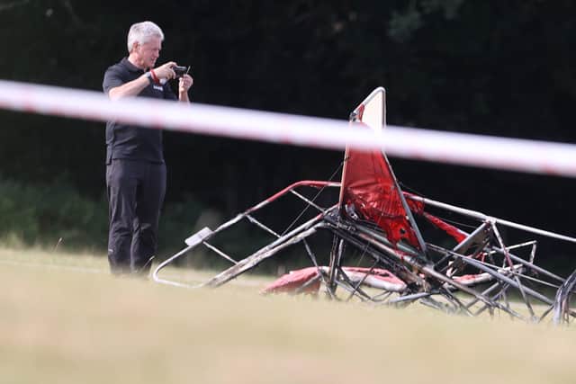 Plane crash in Heathfield SUS-200408-182210001