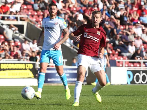 Crawley at Northampton - but that's one venue not on the League Two list for the new season / Picture: Getty