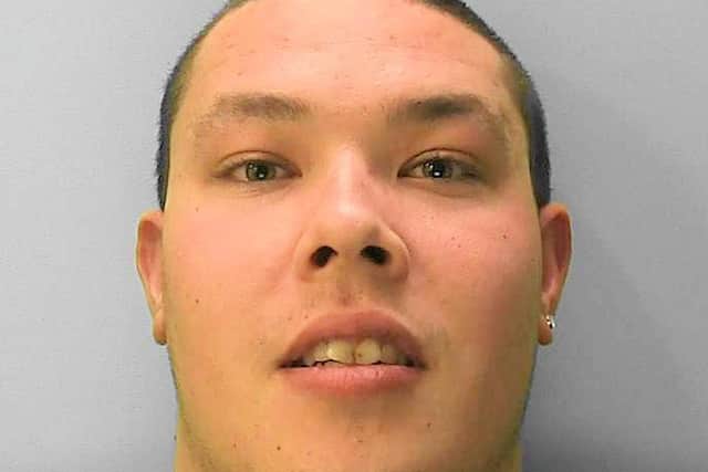 Joseph Firminger has been jailed. Picture: Sussex Police