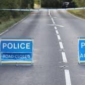 The scene of the collision on the A286, Chichester