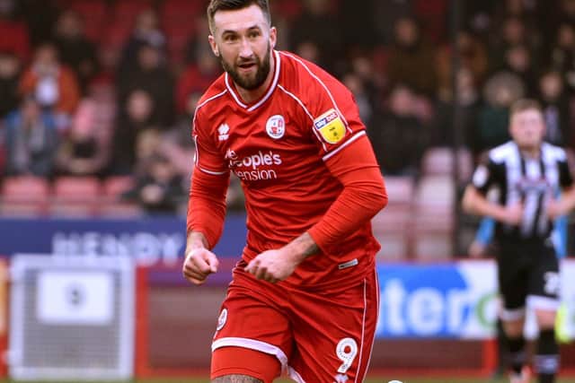 Ollie Palmer is moving on from Crawley after two years with the club. Photo: Steve Robards SR20012502