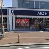 M&Co in Bexhill. Picture from Google SUS-200708-092139001