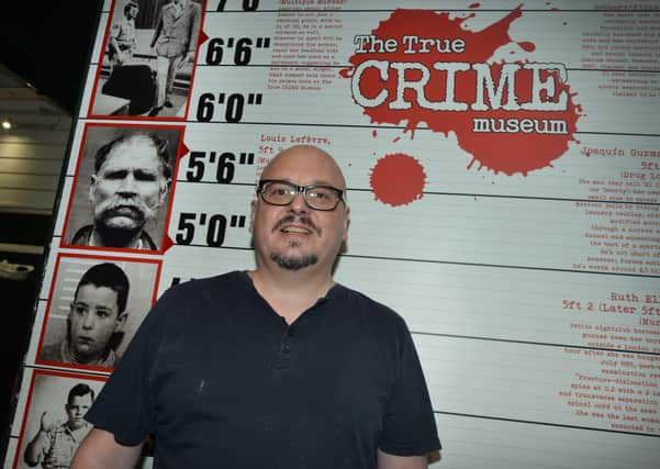 The True Crime Museum in Hastings is getting ready to reopen to the public on July 4 2020.

Joel Griggs, museum curator. SUS-201108-110715001