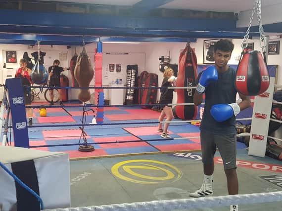 Horsham boxers back in distanced training