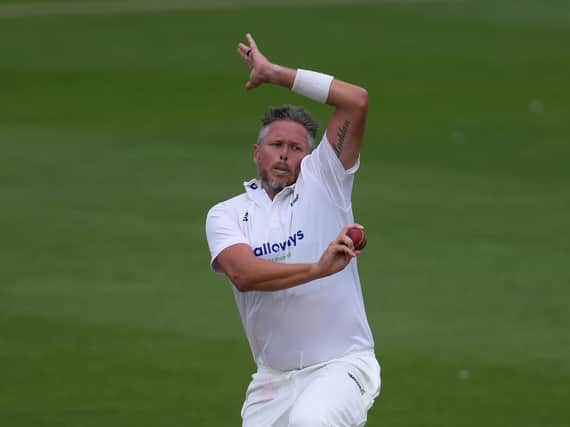Mitch Claydon was the only Sussex bowler to strike on day two at Kent / Picture:  Getty