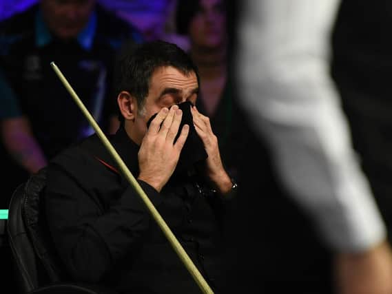 Ronnie O'Sullivan at The Crucible / Picture: Getty