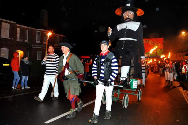 Lindfield bonfire night celebrations last year. Picture: Steve Robards