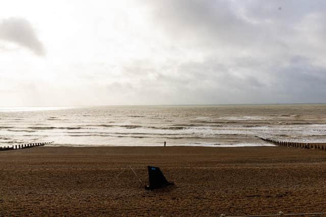 Site of St Leonards Pier. Picture: Historical Piers Society