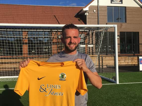 Lewis Taylor joins from Dorking / Picture: Horsham FC
