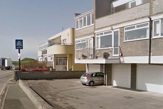 The incident allegedly happened near The Hope Inn, Newhaven. Picture: Google Street View
