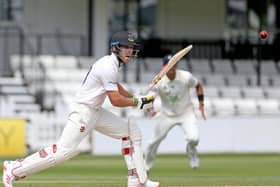 Phil Salt scored a half century on a weather-hit day / Picture: Sussex Cricket
