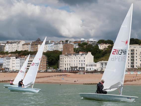 Back on the water at Hastings