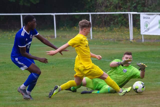 Chi City on the attack at Brockenhurst / Picture: Neil Holmes