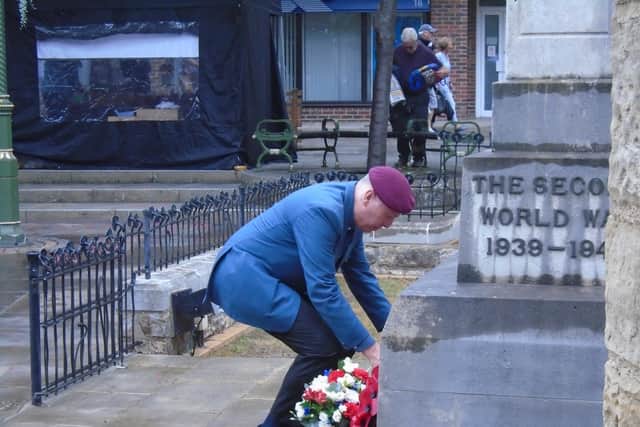 The Royal British Legion joined in paying respects on the anniversary