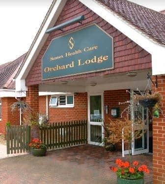 Orchard Lodge care home in Guildford Road, Warnham SUS-200818-112313001