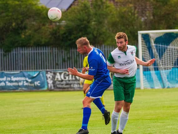 Spot the fan at this Selsey v Bognor friendly ... but now supporters are set to return to grounds at non-league step three and below / Picture: Tommy McMillan