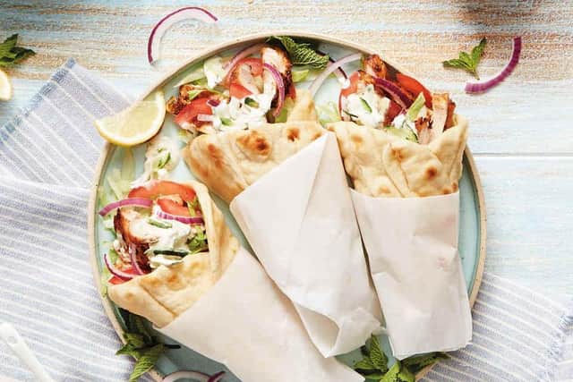 Chicken gyros