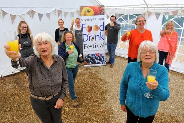The organising committee launching the Steyning and District Food and Drink Festival 2020 at The Artisan Bakehouse in Ashurst. Picture: Steve Robards SR2008252