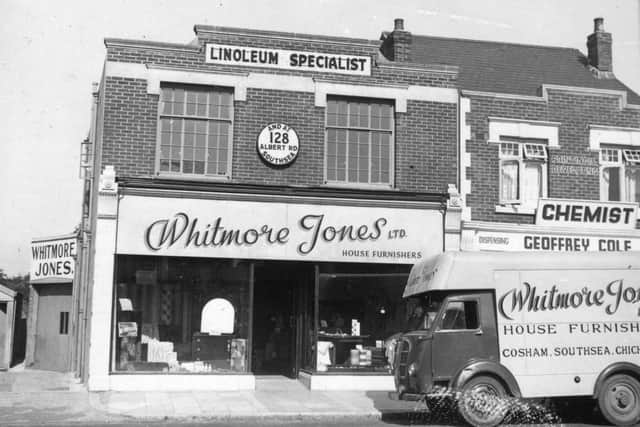 Cosham High Street store of Whitmore Jones