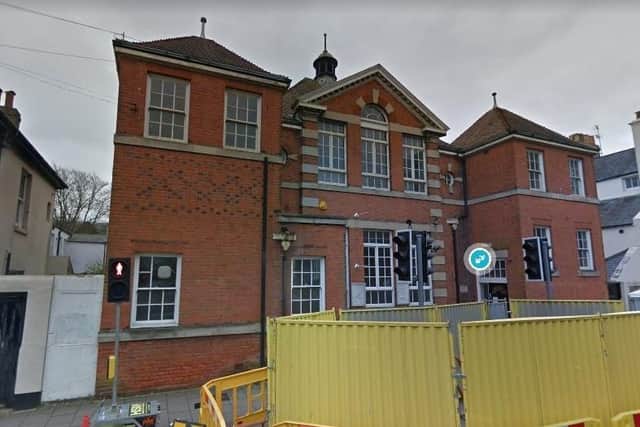 Temporary library site in Richmond Road (Photo from Google Maps Street View)