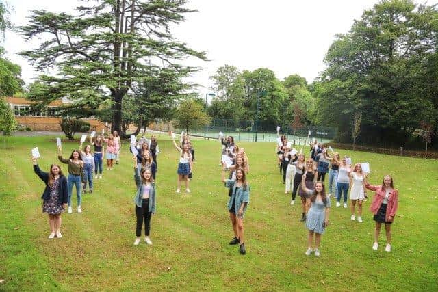 Burgess Hill Girls celebrate GCSE results