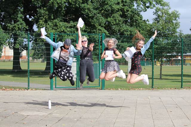 Results day at Ifield Community College