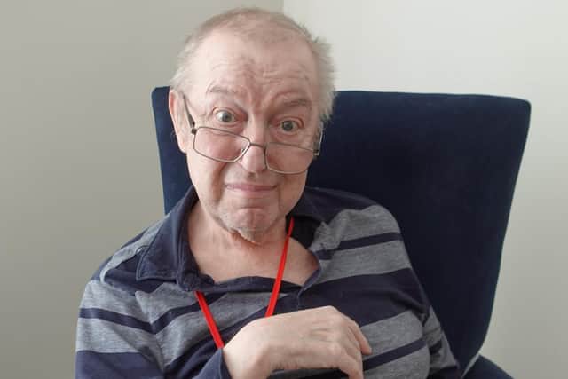 Alan Lee had a stroke several years ago and is currently convalescing at Caer Gwent following a fall