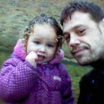 Daniel Weyman, 32, leaves behind his six-year-old daughter Ruby SUS-190930-092954001