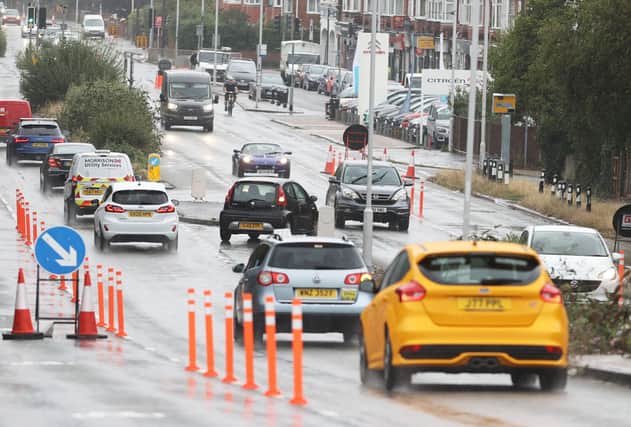 Herald readers have shared their frustration about the traffic caused by the new 'covid' cycle lanes being installed on Broadwater Road in Worthing SUS-200819-100331001