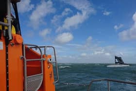 The RNLI Selsey lifeboat was called out to a dismasted yacht. Picture: RNLI Selsey