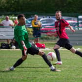 Sam Bull's goal. Picture by Iain Gibson
