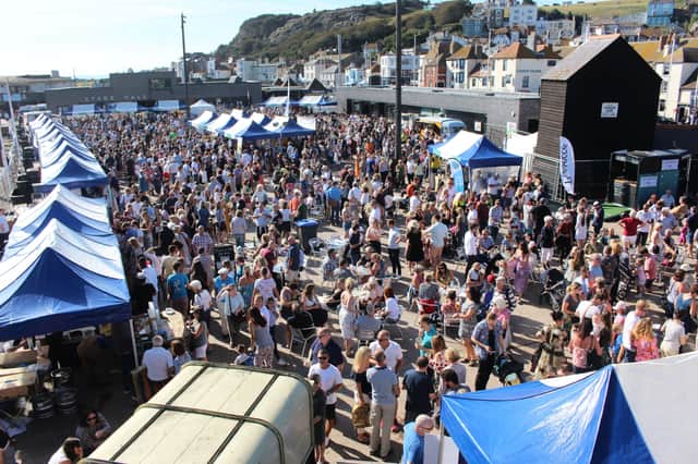 Hastings Seafood and Wine Festival 2019. Photo by Kevin Boorman SUS-190915-141648001
