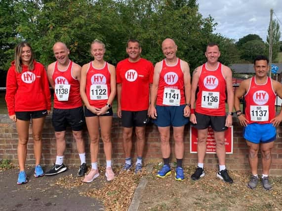 HY Runners at Rye 10 mile event